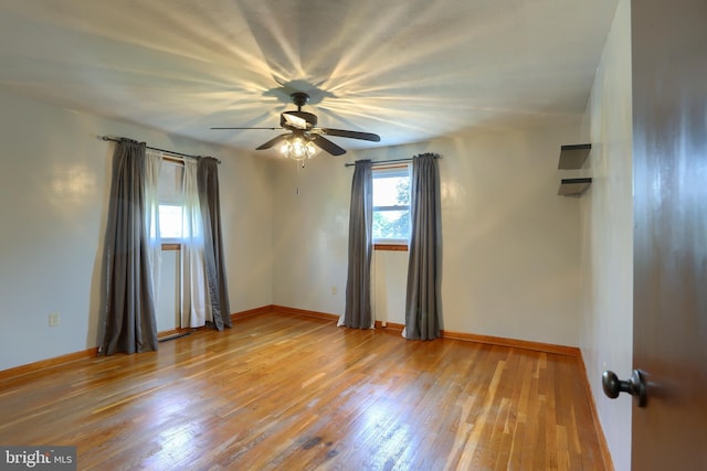 101 Walton Ave, Carlisle, PA 17013 - spare room featuring ceiling fan and light wood finished floors