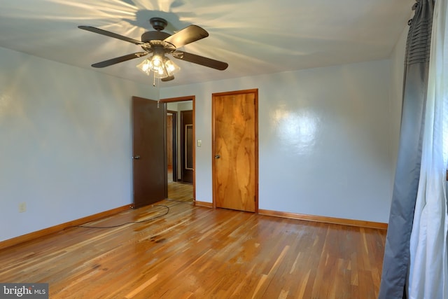 101 Walton Ave, Carlisle, PA 17013 - unfurnished bedroom featuring light wood-style flooring and ceiling fan
