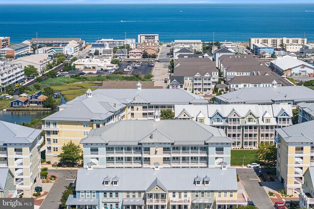 37 Fountain Dr W Unit 4C, Ocean City, MD 21842 - aerial view of a large body of water