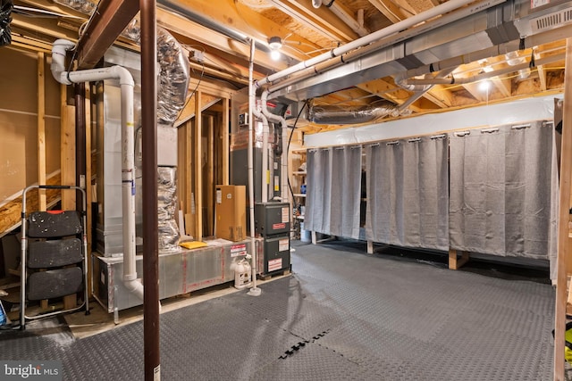 3404 Citation Dr, Harrisburg, PA 17112 - unfinished basement with heating unit