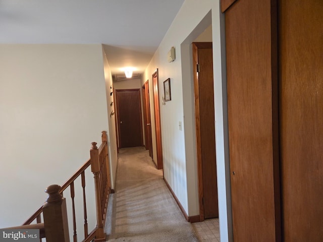 526 Fairground Rd, Newport, PA 17074 - hall featuring an upstairs landing and light colored carpet