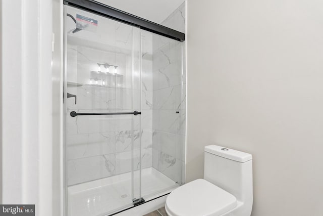 10779 Cordage Walk, Columbia, MD 21044 - bathroom featuring toilet and a marble finish shower