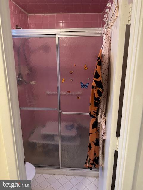724 Susquehanna Rd, Philadelphia, PA 19111 - full bathroom featuring a shower stall and tile patterned floors