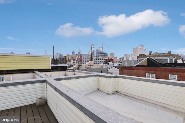 605 N 12th St Unit B, Philadelphia, PA 19123 - balcony with a city view
