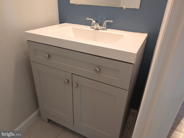 1708 Timbercreek, Clementon, NJ 08021 - bathroom featuring vanity and tile patterned floors