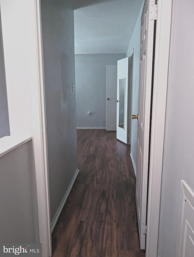 1708 Timbercreek, Clementon, NJ 08021 - hallway featuring wood finished floors and baseboards