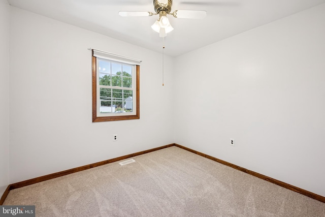 112 Tennessee Trl, Browns Mills, NJ 08015 - unfurnished room with carpet flooring and a ceiling fan