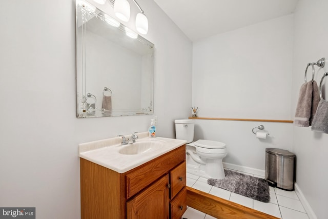 112 Tennessee Trl, Browns Mills, NJ 08015 - bathroom with vanity and tile patterned floors