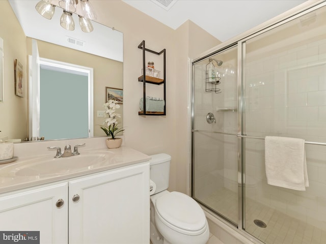 9929 Arapahoe Rd, New Market, MD 21774 - bathroom featuring a shower stall and vanity