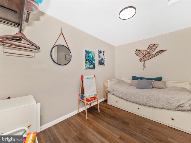 9929 Arapahoe Rd, New Market, MD 21774 - bedroom featuring wood finished floors and baseboards