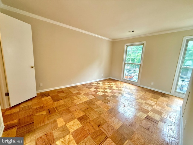 868 Quince Orchard Blvd Unit 202, Gaithersburg, MD 20878 - empty room featuring crown molding