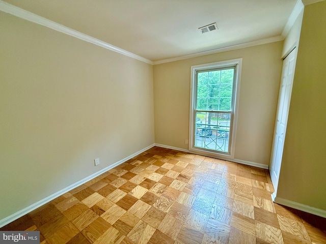 868 Quince Orchard Blvd Unit 202, Gaithersburg, MD 20878 - spare room with crown molding