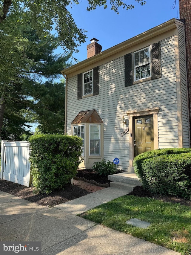 11450 Fruitwood Way Unit 92, Germantown, MD 20876 - colonial-style house with a chimney