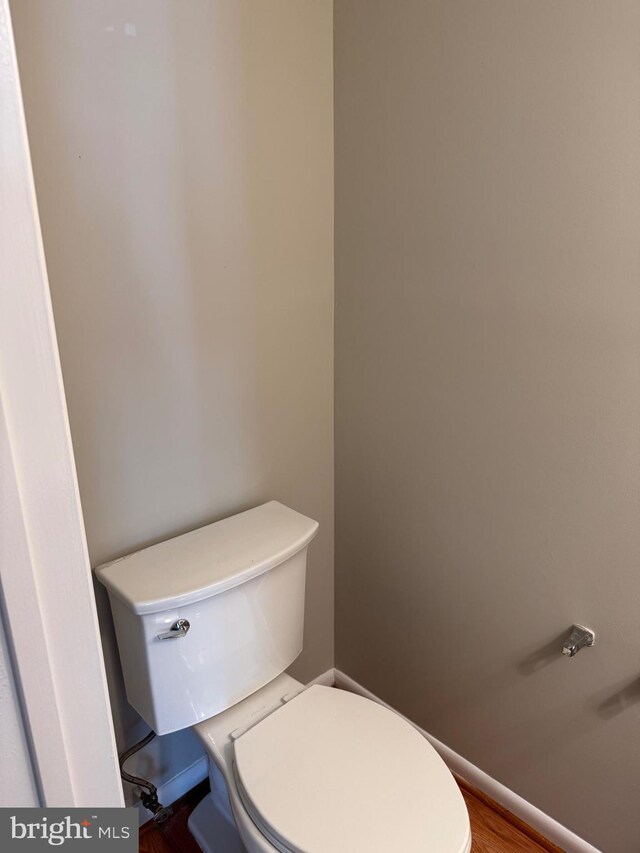 11450 Fruitwood Way Unit 92, Germantown, MD 20876 - bathroom featuring toilet and wood finished floors