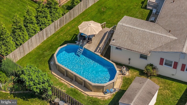 24 Haddon Rd, Somers Point, NJ 08244 - view of swimming pool featuring a fenced backyard