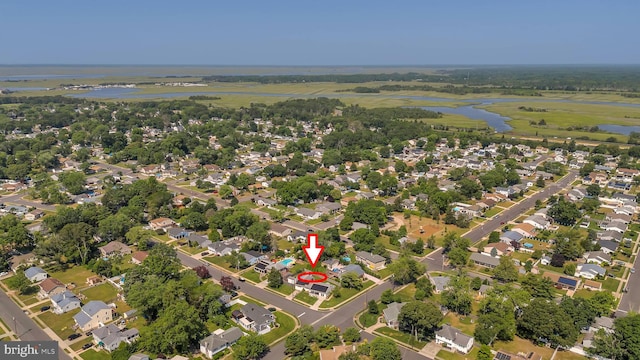 24 Haddon Rd, Somers Point, NJ 08244 - view of property location with a nearby body of water and nearby suburban area