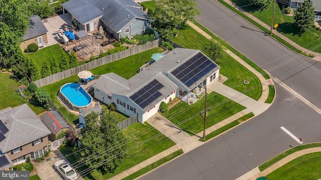 24 Haddon Rd, Somers Point, NJ 08244 - aerial view of residential area featuring a pool