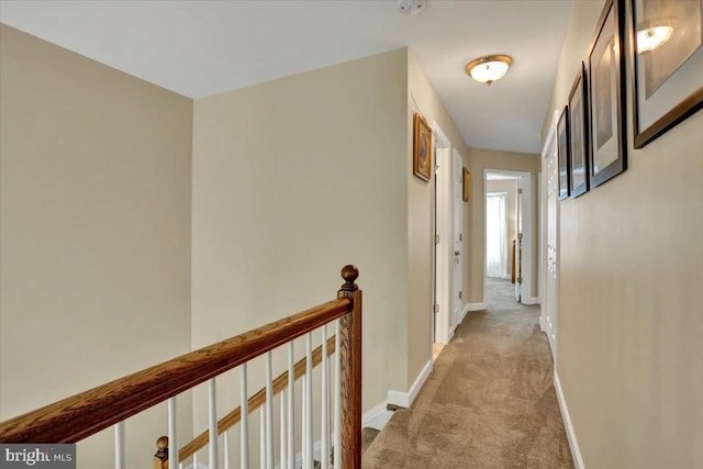 14 Wyomissing Ct, Wyomissing, PA 19610 - corridor featuring light carpet and an upstairs landing