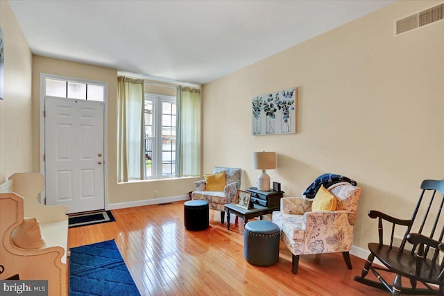 14 Wyomissing Ct, Wyomissing, PA 19610 - living area with plenty of natural light and hardwood / wood-style floors