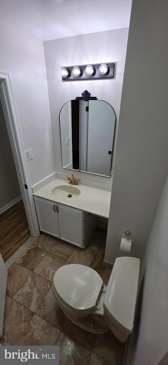 3478 Pence Ct, Annandale, VA 22003 - half bath with vanity and toilet