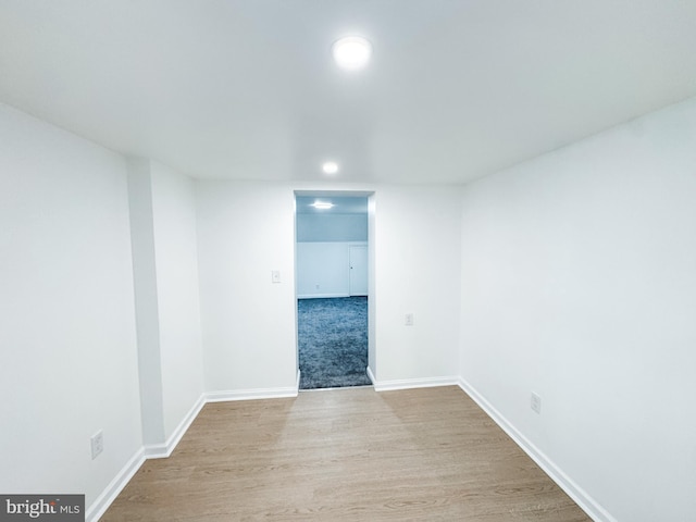 7 N Stuyvesant Dr, Wilmington, DE 19809 - spare room with wood finished floors and recessed lighting