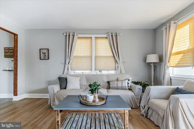 6934 River Drive Rd, Sparrows Point, MD 21219 - living area featuring light wood-style floors