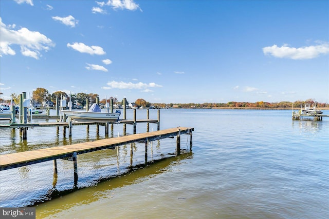6934 River Drive Rd, Sparrows Point, MD 21219 - dock with a water view