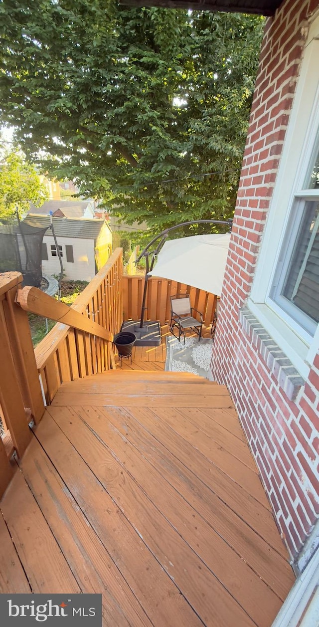 636 W 31st St, Wilmington, DE 19802 - view of wooden deck