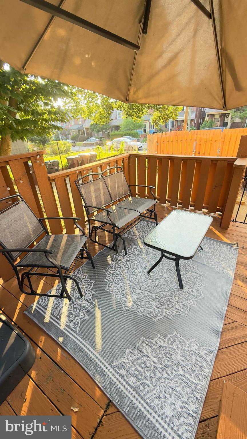 636 W 31st St, Wilmington, DE 19802 - view of wooden deck
