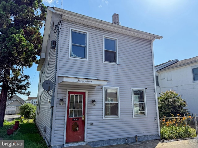 507 Market St, New Cumberland, PA 17070 - view of front of home with a chimney