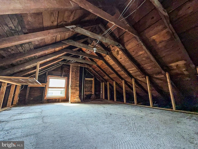507 Market St, New Cumberland, PA 17070 - view of unfinished attic