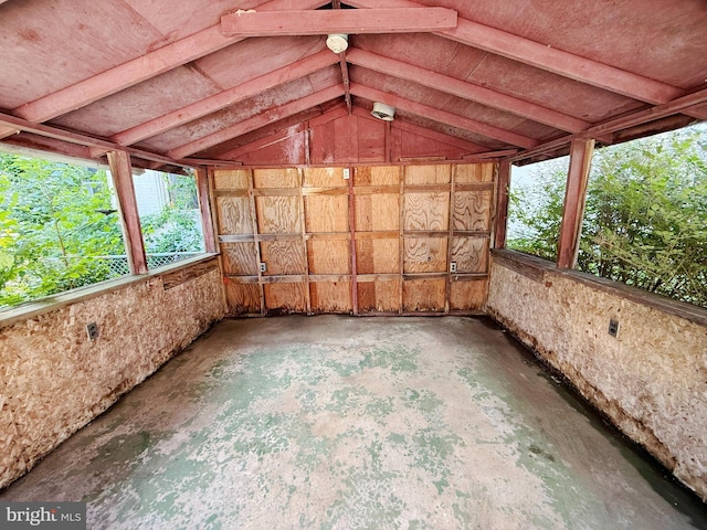 507 Market St, New Cumberland, PA 17070 - unfurnished sunroom featuring vaulted ceiling