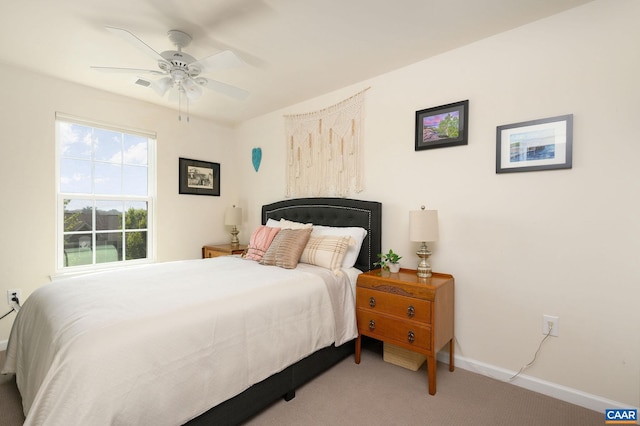 2127 Elm Tree Knl, Charlottesville, VA 22911 - bedroom with carpet flooring and ceiling fan