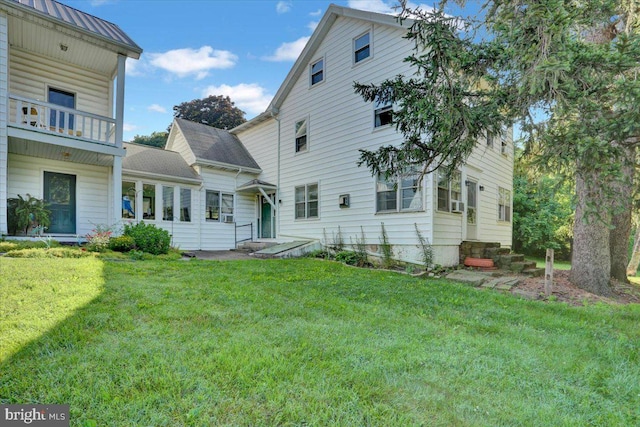 270 Gouglersville Rd, Reading, PA 19608 - rear view of property with a lawn