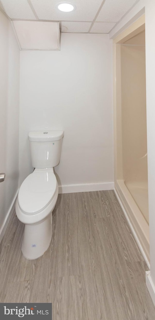 640 Bollinger Rd, Littlestown, PA 17340 - full bathroom with wood finished floors and a shower