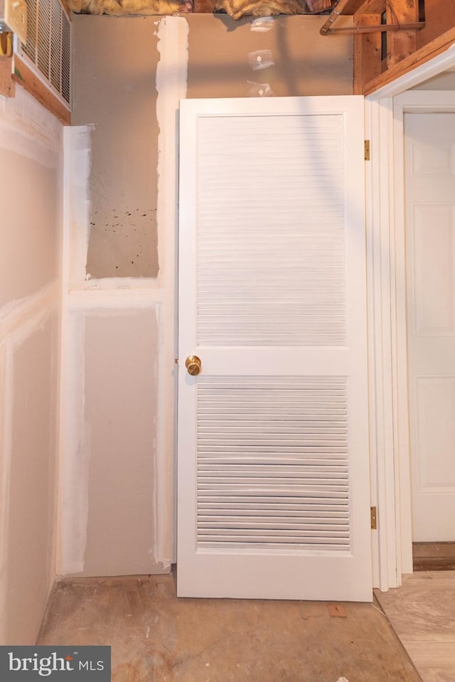 640 Bollinger Rd, Littlestown, PA 17340 - detailed view of unfinished concrete flooring