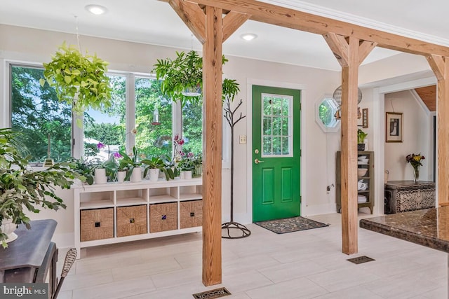 2090 Clearview Dr, Owings, MD 20736 - entrance foyer with baseboards