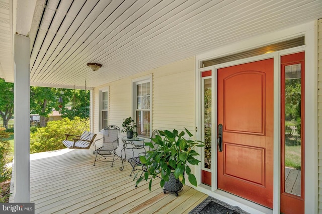 2090 Clearview Dr, Owings, MD 20736 - view of exterior entry featuring covered porch