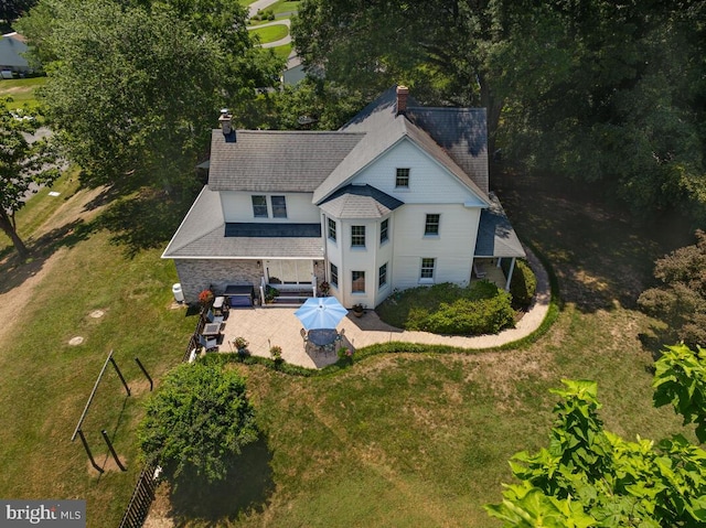 2090 Clearview Dr, Owings, MD 20736 - aerial view of property and surrounding area