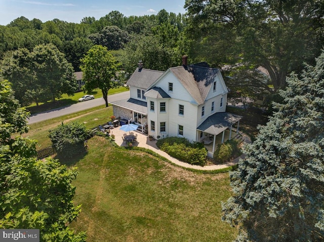 2090 Clearview Dr, Owings, MD 20736 - view of subject property featuring a forest