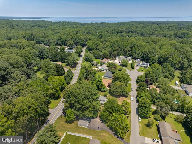 2090 Clearview Dr, Owings, MD 20736 - bird's eye view of a heavily wooded area
