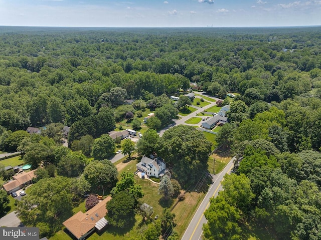 2090 Clearview Dr, Owings, MD 20736 - aerial view of a heavily wooded area