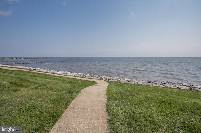 2090 Clearview Dr, Owings, MD 20736 - water view with nearby beach