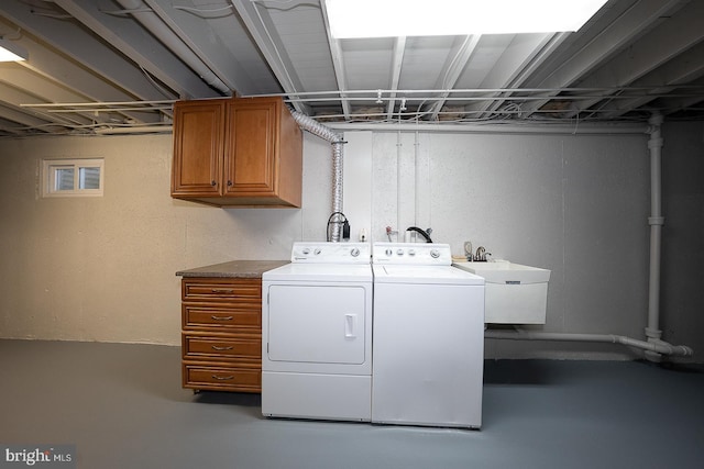 1420 E Boot Rd, West Chester, PA 19380 - laundry room with cabinet space and separate washer and dryer