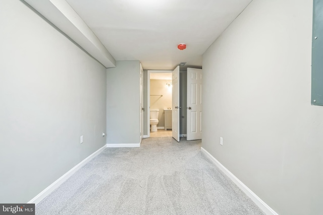 2721 E Chase St, Baltimore, MD 21213 - unfurnished bedroom with carpet flooring and ensuite bathroom