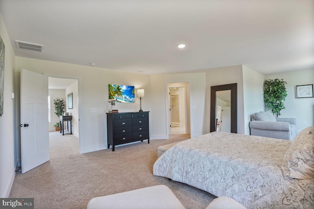 11100 Slate Landing Ln, Nokesville, VA 20181 - carpeted bedroom with baseboards and recessed lighting