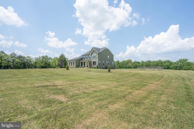 11100 Slate Landing Ln, Nokesville, VA 20181 - view of green lawn featuring a rural view