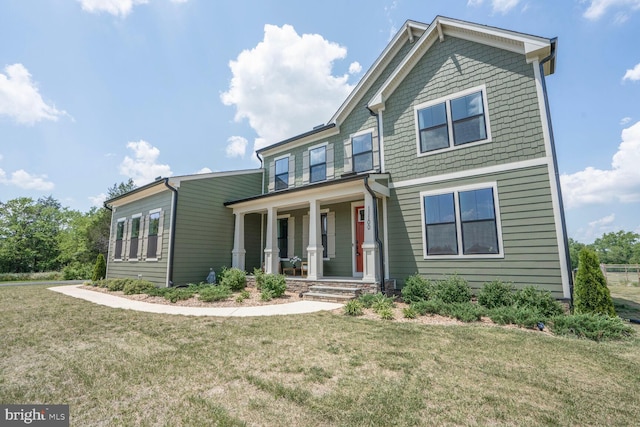 11100 Slate Landing Ln, Nokesville, VA 20181 - craftsman-style house with a porch and a front yard