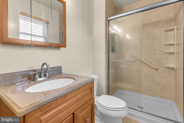 1848 Statesman Ct, Severn, MD 21144 - bathroom with vanity and a stall shower