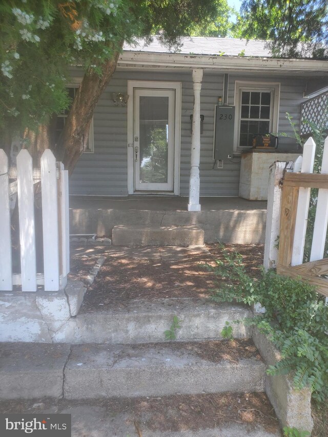 230 SE S St SE, Leesburg, VA 20175 - property entrance featuring a porch